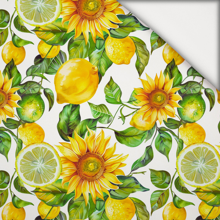 Sunflowers wz. 6 - light brushed knitwear