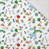 COLOR (CHILDREN'S DRAWINGS) - single jersey with elastane 