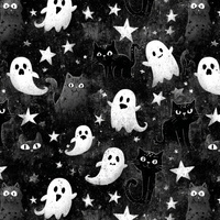 HALLOWEEN WZ. 49 - Woven Fabric for tablecloths