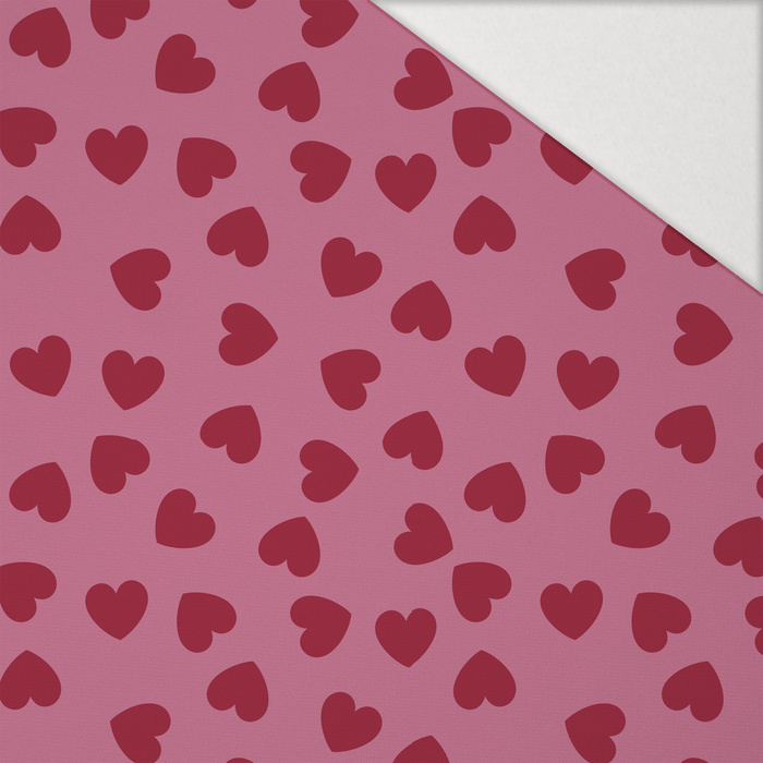 HEARTS - brushed knitwear with elastane ITY