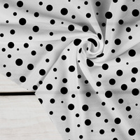 BLACK DOTS - Crepe