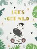 LET'S GET WILD ( WILD & FREE ) - panel looped knit
