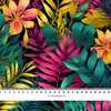 LEAVES AND FERNS WZ. 4- Polster- Velours