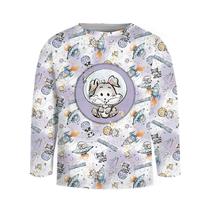 Longsleeve - SŁODZIAKI wz. 10 (SŁODZIAKI W KOSMOSIE) - single jersey (134/140)