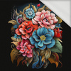 BOUQUET OF FLOWERS WZ.1 - Panel (75cm x 80cm) teplákovina s elastanem ITY