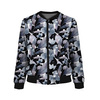 WOMEN’S BOMBER JACKET (KAMA) - FLOWERS AND LEAVES - sewing set M