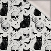 HALLOWEEN WZ. 48 - dzianina drapana z elastanem ITY