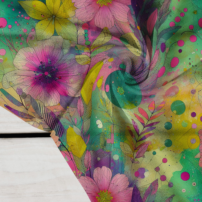 FLORAL REVERIE WZ. 11 - Krepa