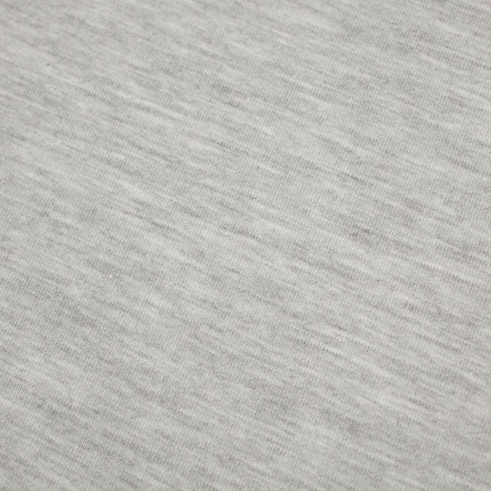 D-20 MELANGE LIGHT GRAY - looped knitwear with elastan 