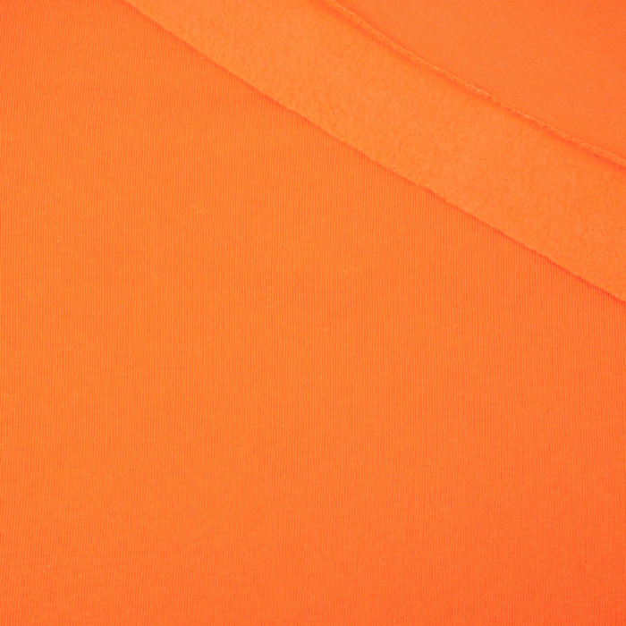 Gruba dresówka drapana D300 - DEEP ORANGE (D-67)
