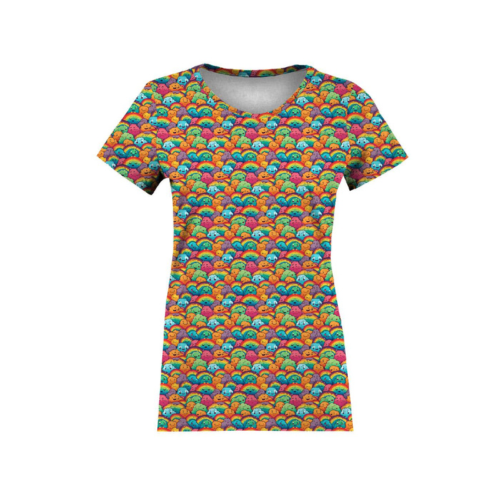 COLORFUL CLOUDS- Polster- Velours