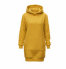 ZESTAW DIY - Bluza kangurka „LUXA” - YELLOW - XS-S