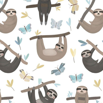 SLOTHS / butterflies (SLOTHS) / white