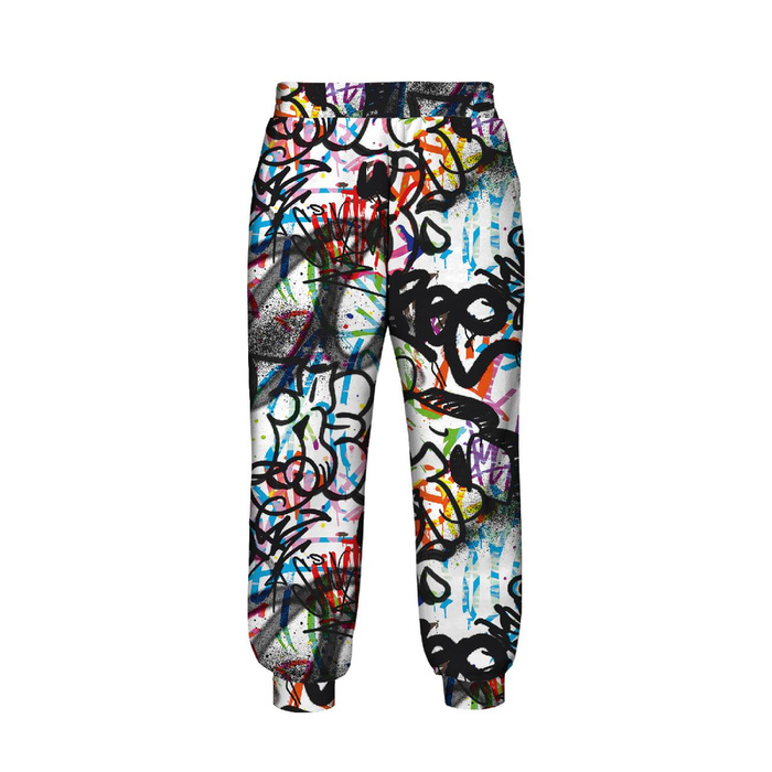 KID'S JOGGERS (ROBIN) - STREET ART PAT. 4 - sewing set (158/164)