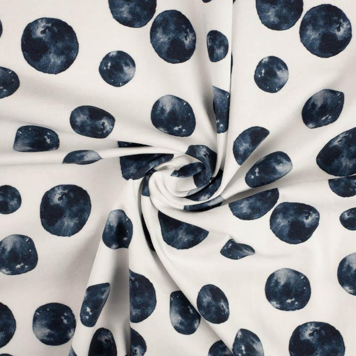 MINI PLANETS (GALACTIC ANIMALS) - Viscose jersey