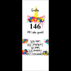 Wszywka dziewczęca 'JEDNOROŻEC / wianek" DE - rozmiar 92 - Komplet 9 szt