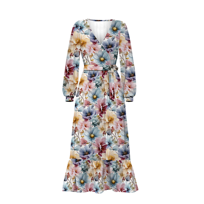 PASTEL FLOWERS WZ.13 - Mušelín bavlněný