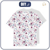 KID’S T-SHIRT- WATERCOLOR BOUQUET Pat. 2 - single jersey (116/122)