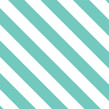 DIAGONAL STRIPES / mint  - Waterproof woven fabric