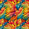 COLORFUL LEAVES m. 4 - Baumwoll Webware