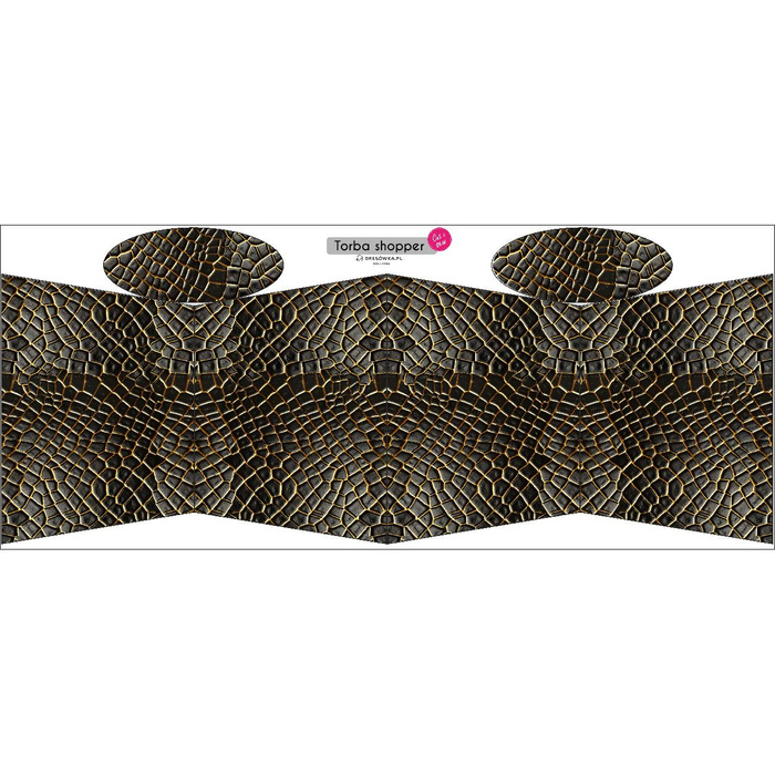 NÁKUPNÍ TAŠKA - LEATHER PATTERN VZ.18 - Sada šití