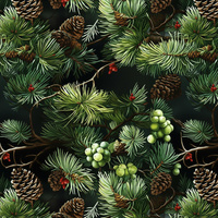 WINTER FOREST VZ. 1 - lycra 300g