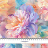 PASTEL FLOWERS WZ.19 - Jersey wiskozowy