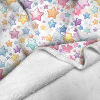 PASTEL STARS - Minky plyš