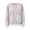CHILDREN'S (NOE) SWEATSHIRT - PASTEL STARS - sewing set (86/92)