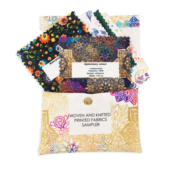 Vzorník tkaných a pletených potištěných látek EN