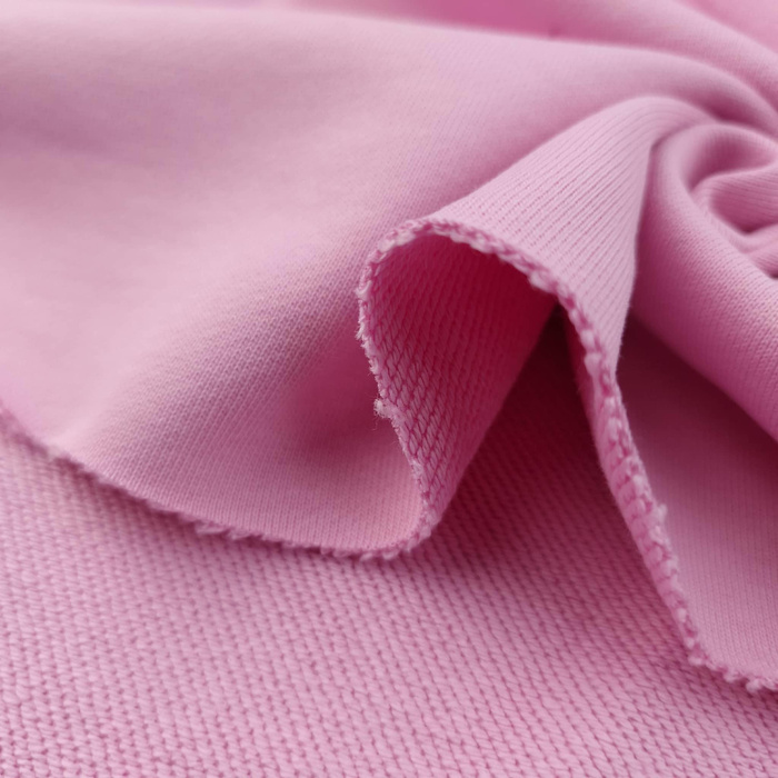 French terry TWILL / HEAVY 450g - BARBIE PINK (M-177)