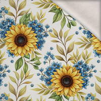 SUNFLOWERS wz. 2 - brushed knitwear with elastane ITY