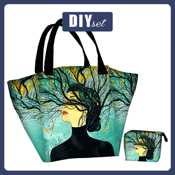 XL Tasche mit Utensilientasche 2 in 1 - MINDSCAPE WZ.2 - Nähset