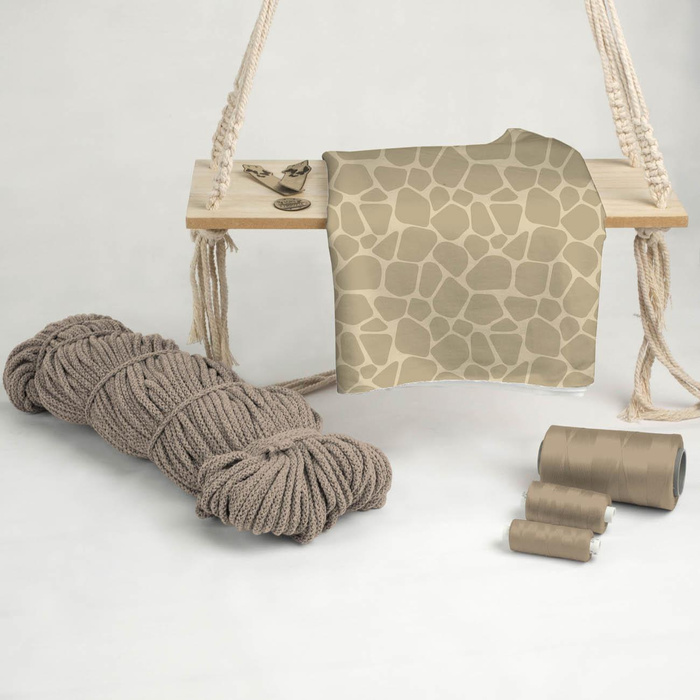 GIRAFFE PAT. 1 (SAFARI) - Viscose jersey