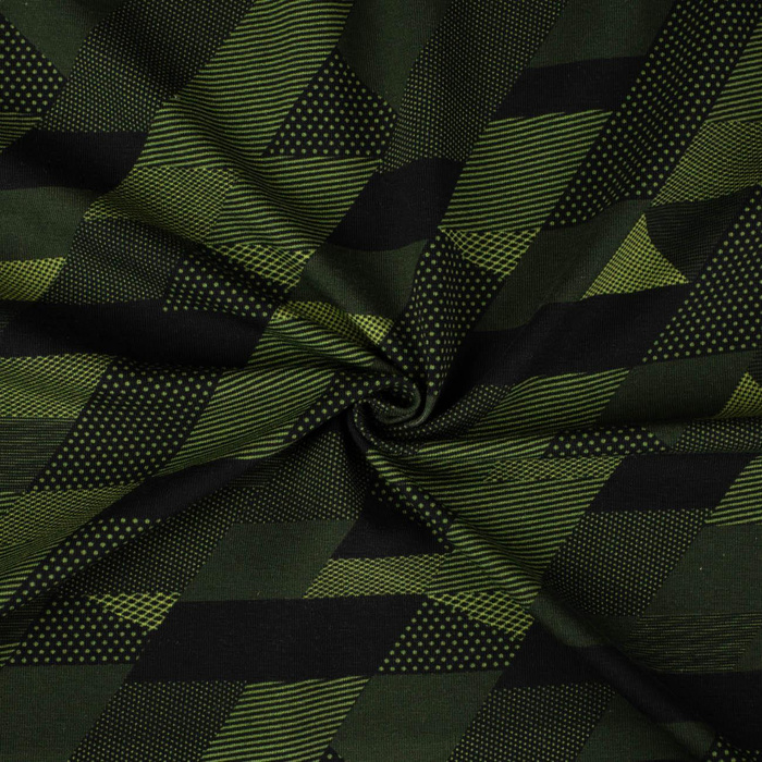 GEOMETRISCHER CAMOUFLAGE M. 1 - Single Jersey 