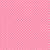 PUNKTE WEIß / Rosa - HOME DECOR PREMIUM Webware