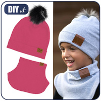 PINK - Cap and loop creative sewing set