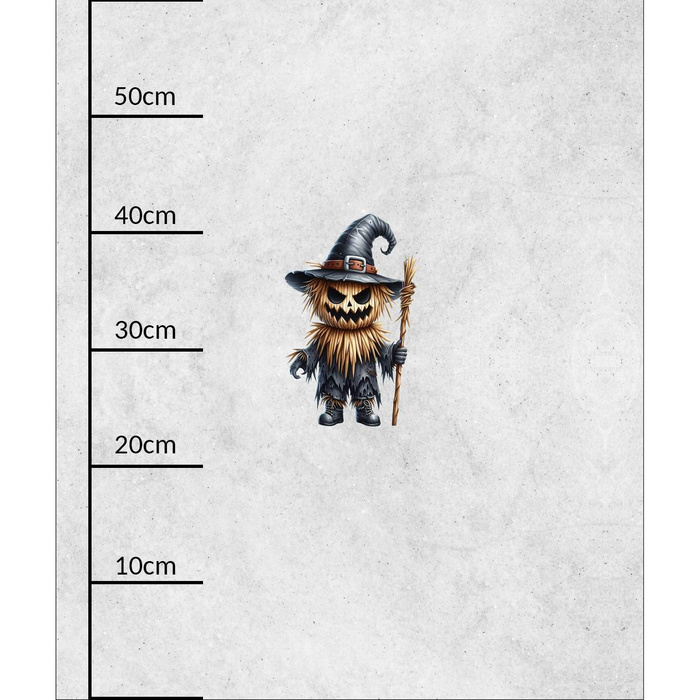 SCARECROW CUTE HALLOWEEN WZ. 1 - Paneel (60cm x 50cm)  Baumwoll Webware
