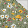 FLOWERS MEADOW WZ. 3 - dresówka pętelkowa