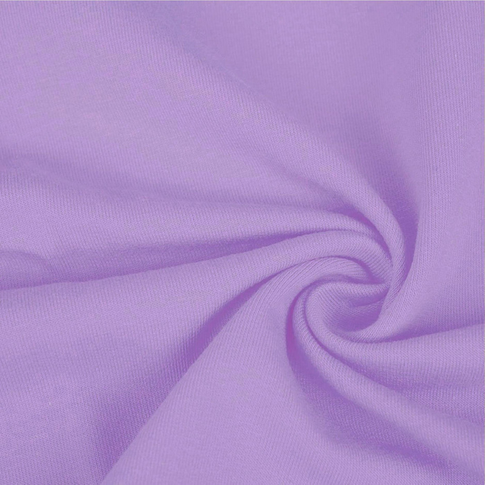 Teplákovina s elastanem (Pe260) - LAVENDER