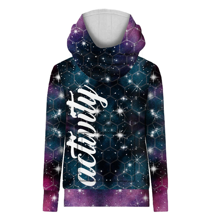 BLUZA Z KAPTUREM UNISEX (HYDRA) - ACTIVITY - zestaw do uszycia (122/128)