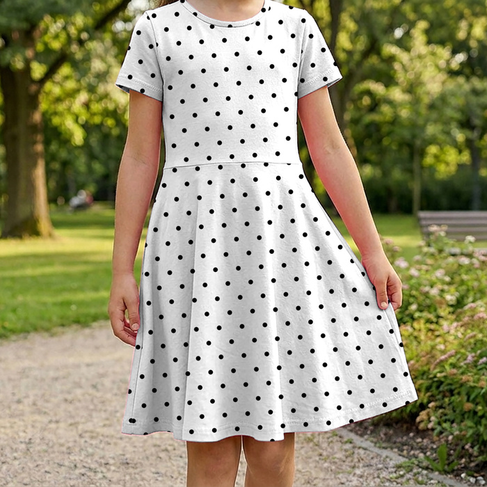 POLKA DOTS WZ. 2 - Satyna