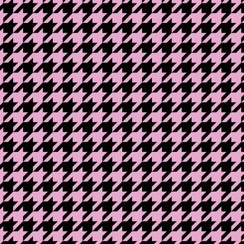 SCHWARZER HAHNENTRITT / rosa