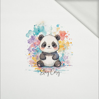 CUTE PANDA - panel (60cm x 50cm) teplákovina