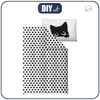 KIDS BEDDING - LOOKING CAT - sewing set
