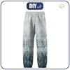 CHILDREN'S SOFTSHELL TROUSERS (YETI) - FORREST OMBRE (WINTER IN THE MOUNTAIN) (146/152)