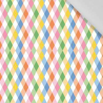 COLORFUL BANDS - Cotton woven fabric