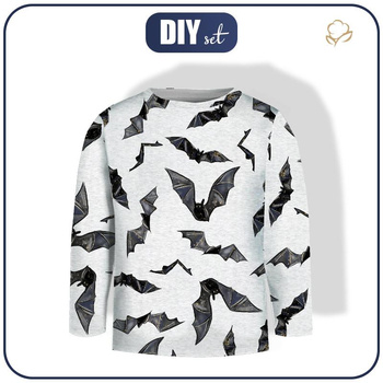 LONGSLEEVE - NETOPÝŘI (ZAČAROVANÁ NOC) - single jersey