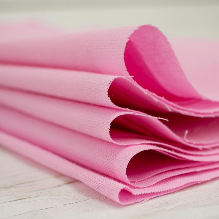 Tkanina bawełniana - RÓŻOWY (PINK)