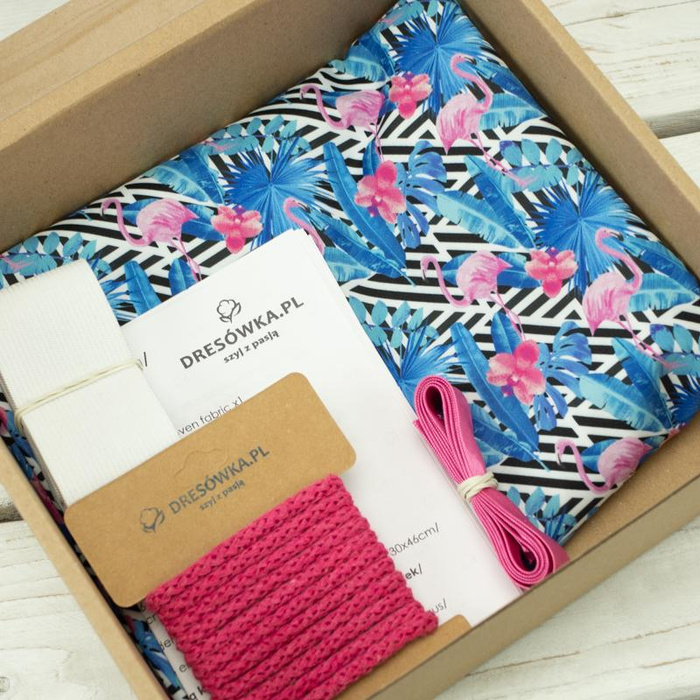 Damen Badeshorts - TROPISCHE FLAMINGOS L